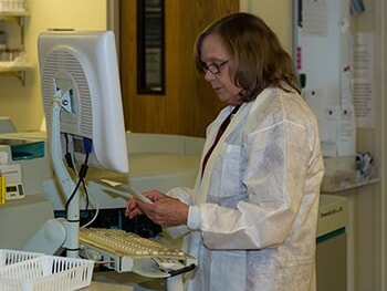 Lab staff
